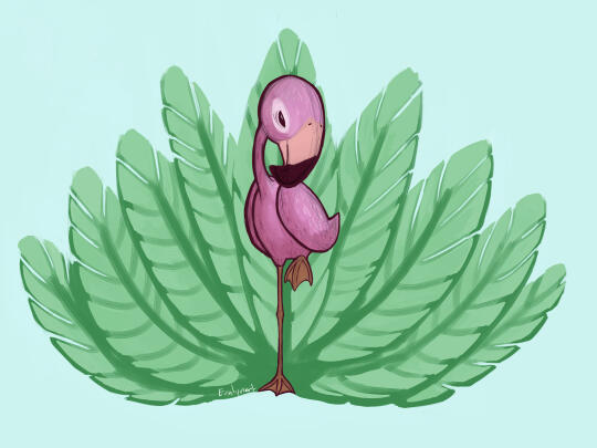 Flamingo Illustration