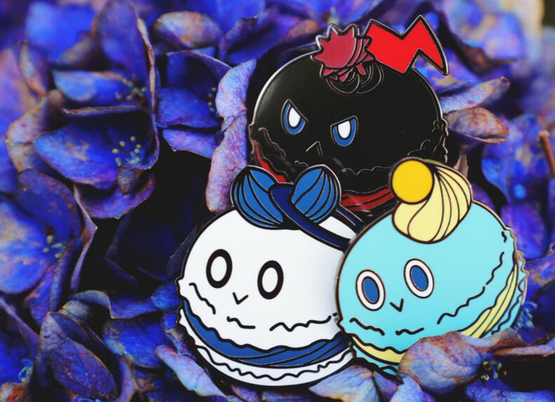 Chao Enamel Pins